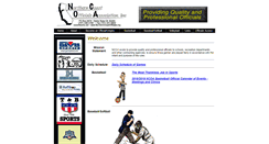 Desktop Screenshot of northerncoastofficials.org
